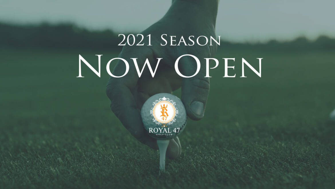 2021 Season Now Open